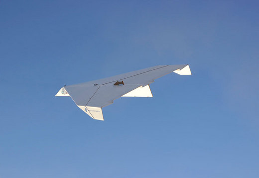 Giant Paper Airplane Soars Over Arizona Skies