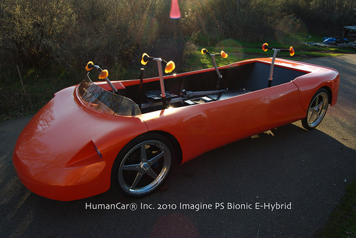 Yabba Dabba Doo! Flintstone Like Vehicle May Be The Ultimate 'Green' Car