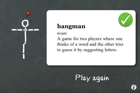 The Hardest Hangman Word Is . . .