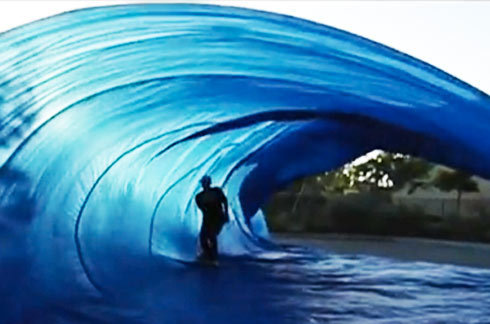 Tarp Surfing - The Latest 'Wave' In Surfing