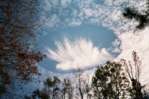 Want A Snow Day? 'Hole Punch' A Cloud!