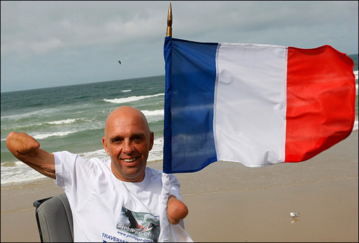 Quadruple Amputee (No Arms, No Legs) Swims Across English Channel In Record Time!