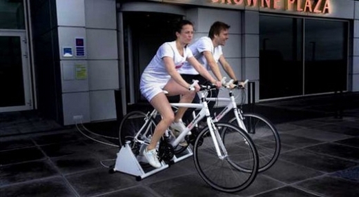 A Hotel Where Guests Can Pedal For Their Dinner!
