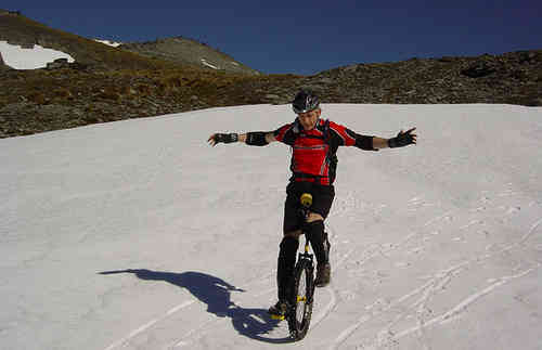 Extreme Unicyclist Takes On Mount Everest For Charity