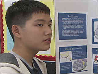 Twelve-Year Old Develops 3-Dimensional Solar Cell
