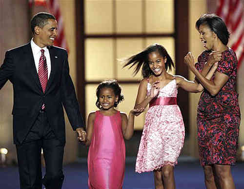 Malia And Sasha's First 100 Days In The White House