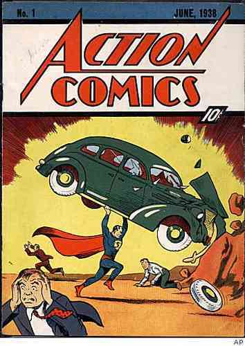 First Superhero Comic Fetches over $300,000 USD!