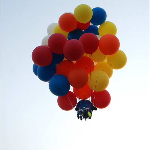 'Up' Inspires Balloon Flight Across English Channel