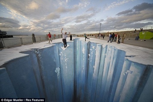 Edgar Muller's Incredible Street Art Illusions