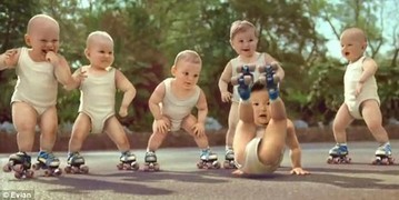 Video Of The Week - The Roller Skating Babies
