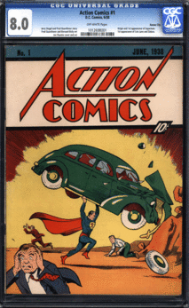 First Superman Comic Book Sells For $1Million US Dollars