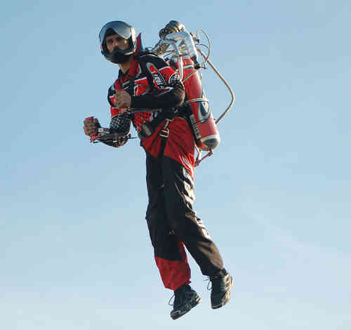 US Stuntman Soars The Skies
