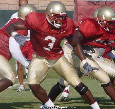 Football Player Wins Prestigious Academic Scholarship