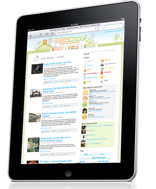 Apple Finally Unveils The iPad!