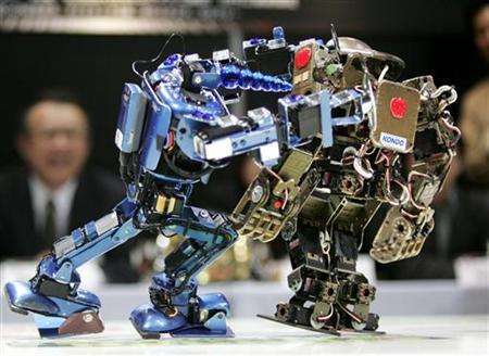 Japan's Robots Slug It Out To Win Championship