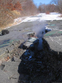 Mine fire continues to burn after 46 years