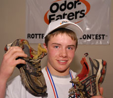 It's Official! - He Has The Smelliest Sneakers In America!