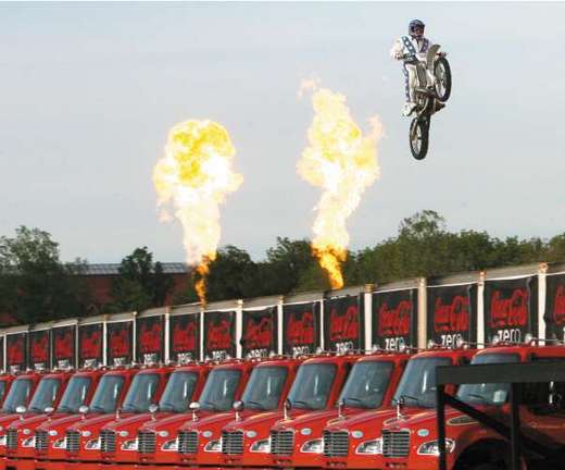 Famous Stuntman's Son Sets New Record
