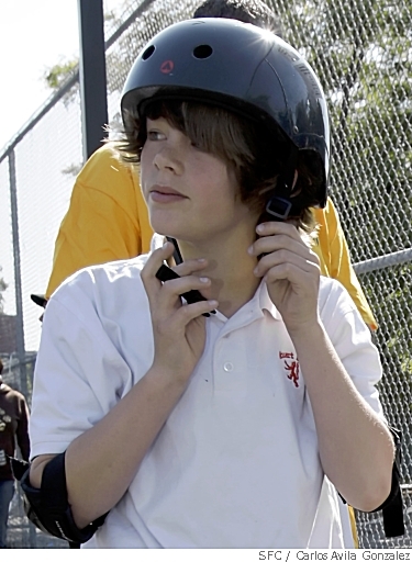 California Sixth-Grader Aids Fellow Skateboarders
