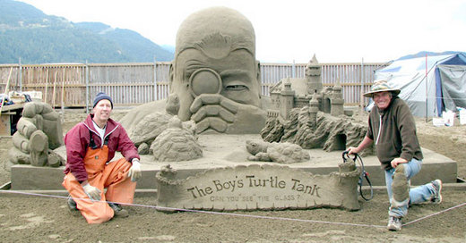 The Harrison Hot Springs Sand Sculptures