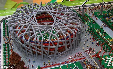 Re-Creating The Beijing Olympic Village With Legos