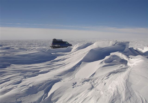 Exploring The Antarctica With A Cool Ice Vehicle