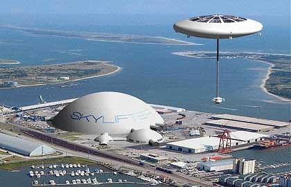 Disc-Shaped Airship May Be The Transporter Of The Future