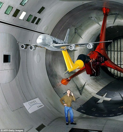 Rare Glimpse Inside Europe's Enormous Wind Tunnels