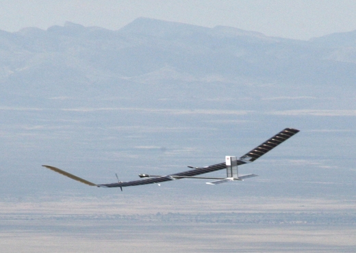 Solar-Powered Plane Keeps Going And Going And . . .