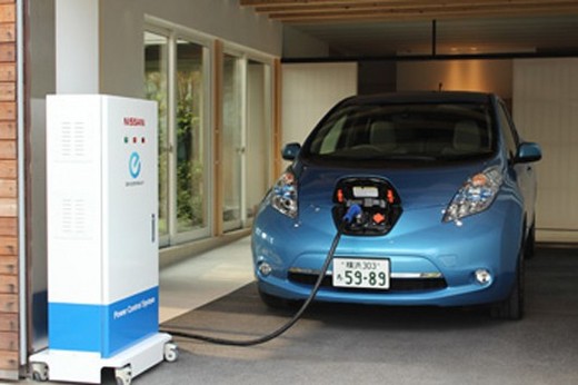 Nissan Brings 'LEAF' Power To Homes