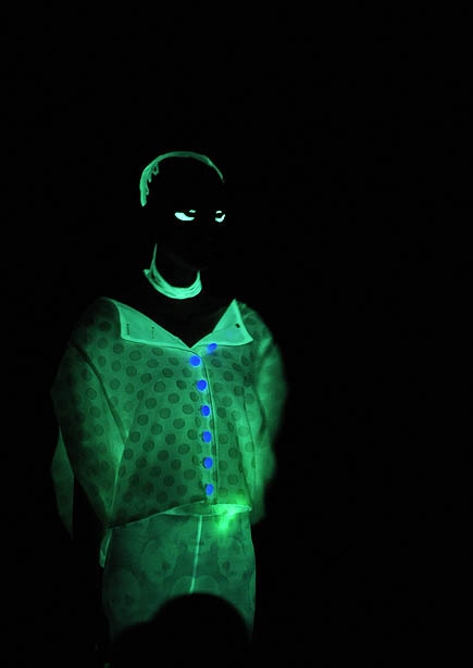 Taiwanese Designer's Clothing Line Shines - Literally!