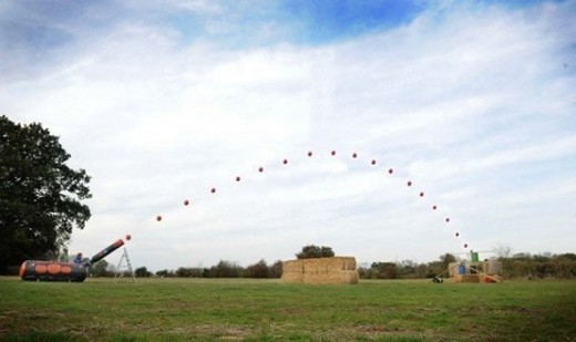 Young Fan Creates Real-Life Angry Birds Game