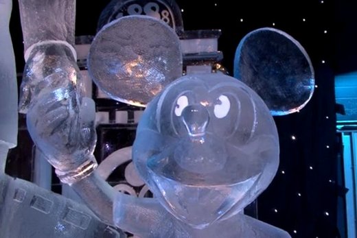 Video Of The Week - Disneyland Carved In Ice!