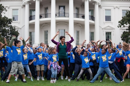 Video Of The Week - US First Lady (And Kids) Set New Guinness World Record