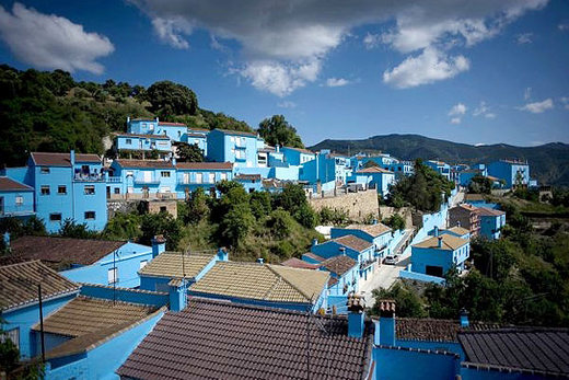 The Smurf Village Where Everything Is Blue - Except The Mood!