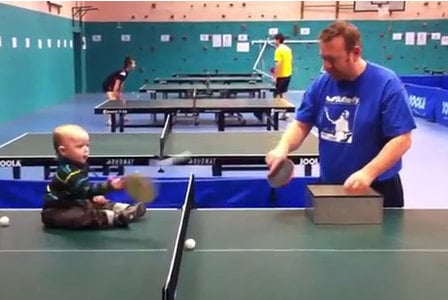 Video Of The Week - The Future Ping-Pong World Champion?